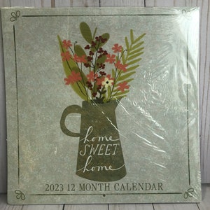 2023 Home Sweet Home Dollar Tree Calendar Please read description this is a 2023 calendar.
