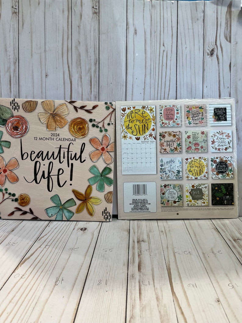 2025 BRAND NEW beautiful Life Dollar Tree Calendar Etsy