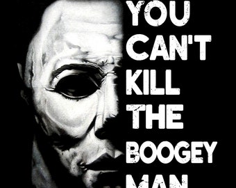 Michael Myers Halloween, png, T-shirtontwerp (DTF)
