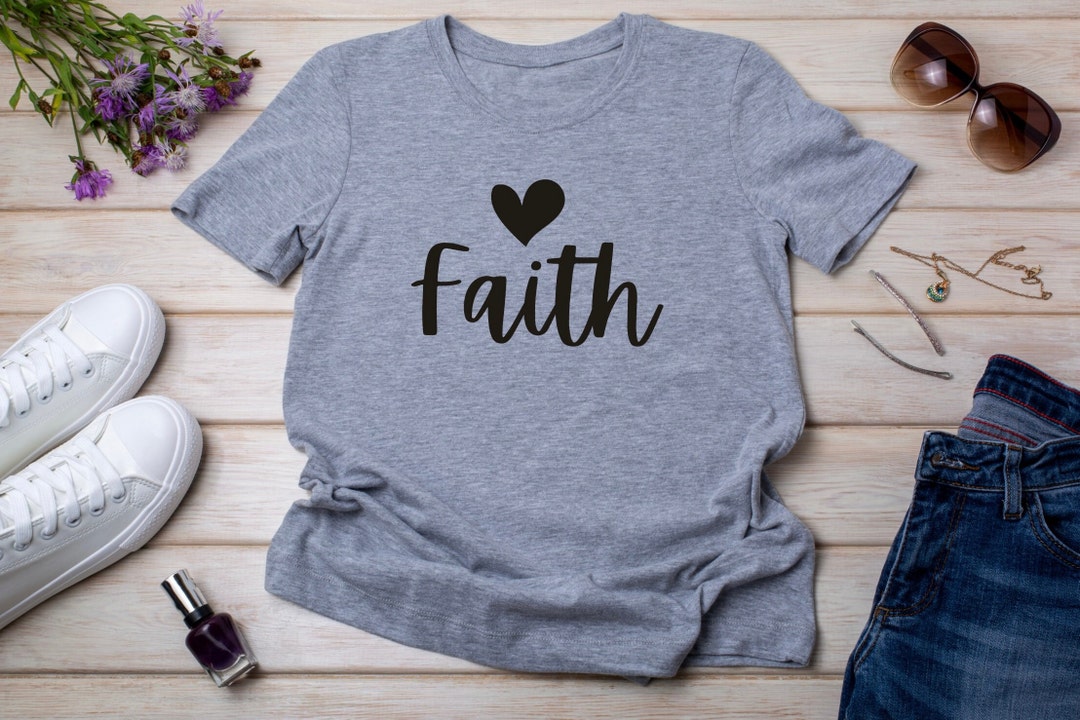 Faith T-shirt - Etsy