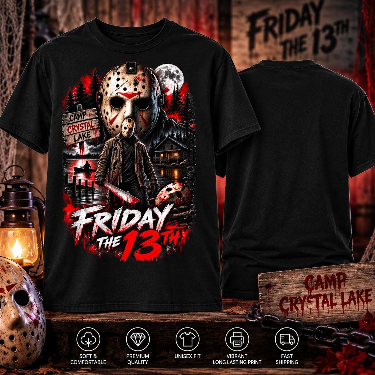 Friday the 13th Tee - Etsy