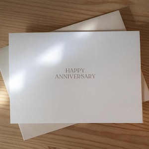 Carte typographique de joyeux anniversaire, carte d'anniversaire pour mari, carte d'anniversaire pour femme, carte pour premier anniversaire de mariage