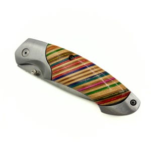 Recycled Skateboard Pocketknife