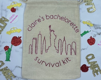 NYC Bachelorette Recovery Kit Party Favors - New York City Recovery Kit - New York City Bachelor Parties - New York City Survival Kit