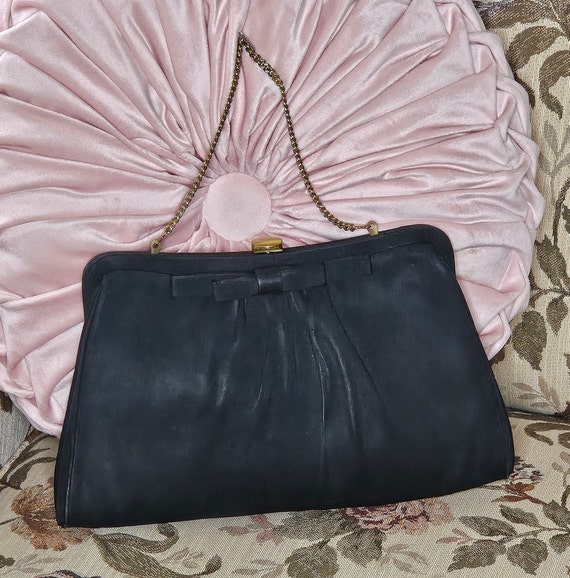 50s Satin Clutch