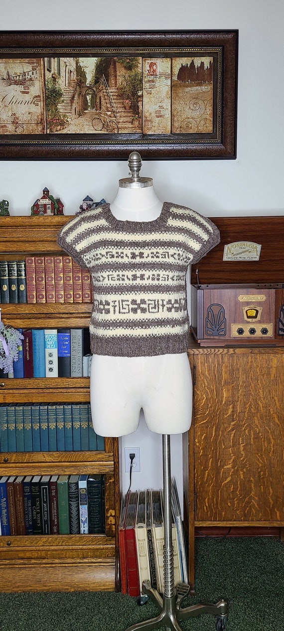 Cozy handmade knit Vest