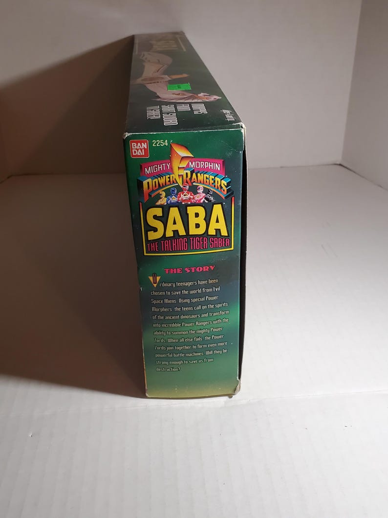 Power Rangers Saba Prop Power Rangers Mighty Morphin Saba the Talking Tiger Saber 1994 by ...