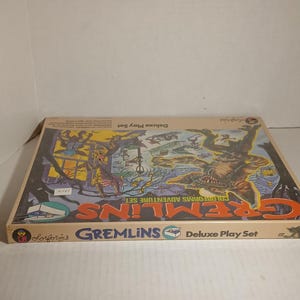 Gremlins Colorforms Adventure Set Made in 1984. This is a Deluxe Play ...