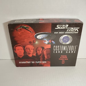 Star Trek personalisierbares Kartenspiel 1996