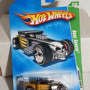 Hotwheels 2009 Treasure Hunt Bone Shaker. Número 8 de 12.