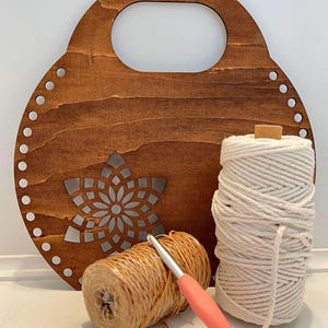 DIY purse wood panels for Leather, crochet- Wooden Purse Panel with Pre-Drilled Holes in Multiple Shapes