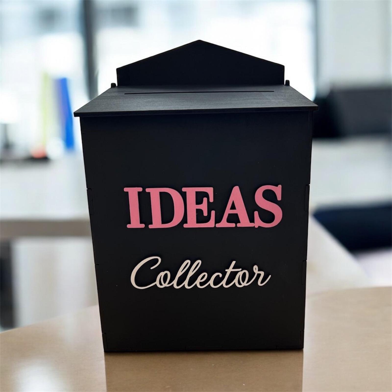 Red Suggestion Box Sticker Labek Personalize Wooden Suggestion Box: Feedback and Comment Box Events - Etsy