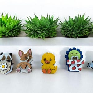 Cute Wooden Webcam Cover Laptop Camera Covers for Laptop Privacy Gifts Office Decor Camera Blockers Privacy for Remote Work or Students