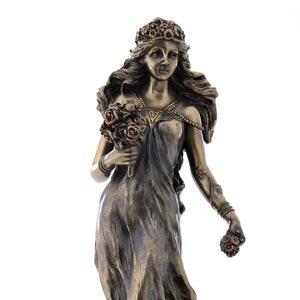 Ostara Germanic Goddess of Easter home decorative statue sculpture