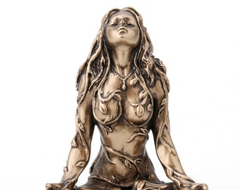 2.5" Mother Earth Gaia Sitting Lotus Pose