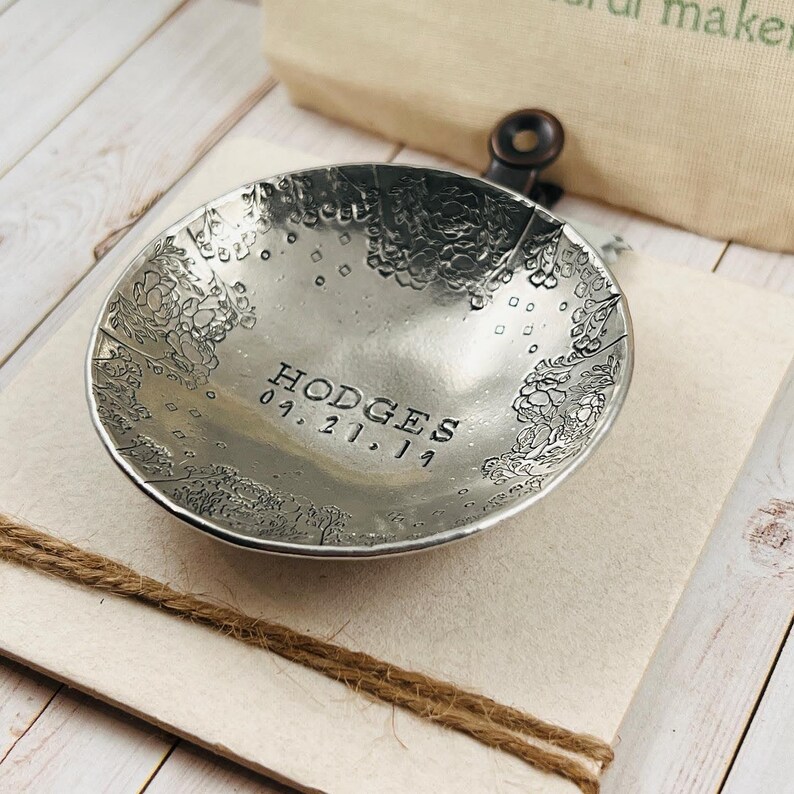 Personalized Ring Dish, Personalized Gift, Wedding Gift, Bridal Shower Gift, Jewelry Dish