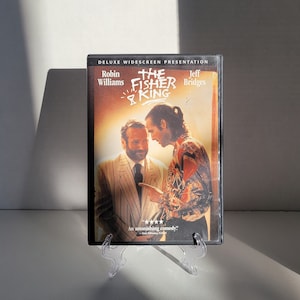 El rey pescador (DVD) Película 1991 Actores Robin Williams y Jeff Bridges Película vintage