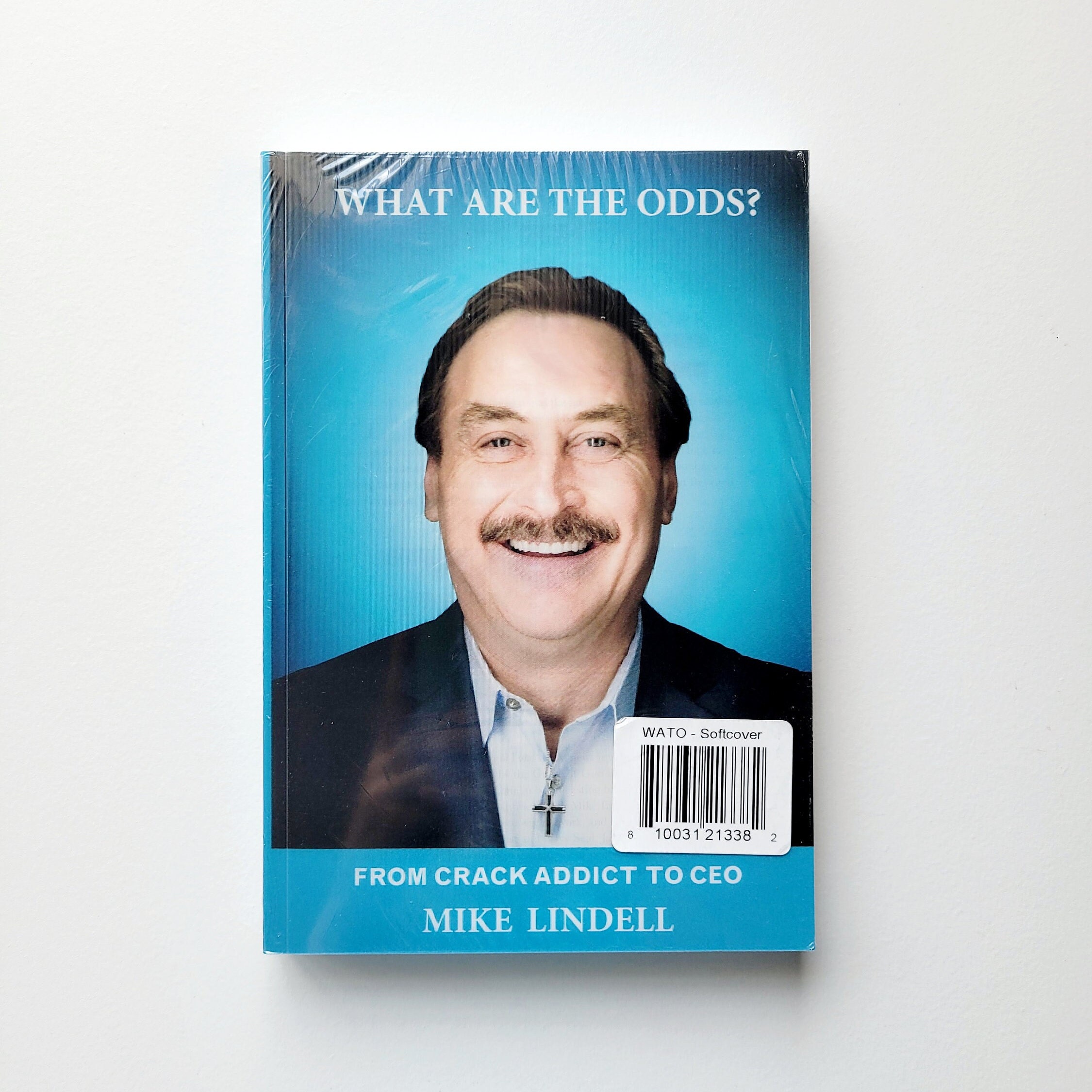 Mike lindell excepiionamany cross necklace