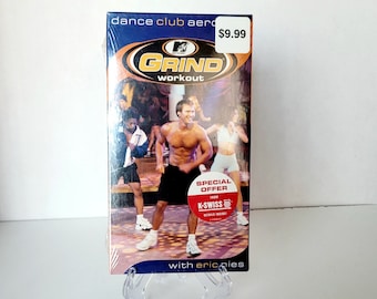 マッスル北村 ワークアウト VHS Vintage MTV the Grind Workout Strength and Fitness Exercise VHS