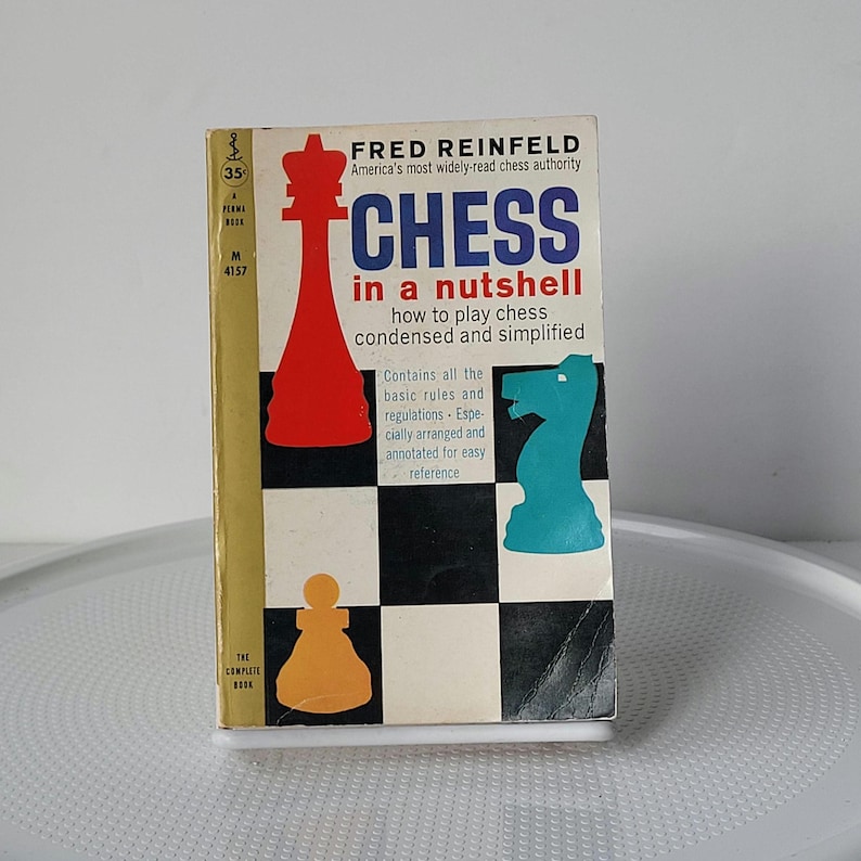 Vintage Chess in a Nutshell by Fred Reinfeld (1960 Paperback) - Etsy