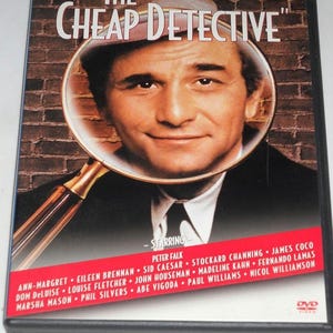 The Cheap Detective DVD, 1978 Comedy Mystery, Peter Falk