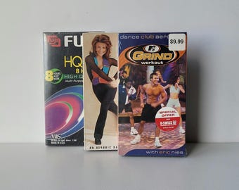 Vintage MTV the Grind Workout Hip Hop Aerobics VHS Cassette Rap