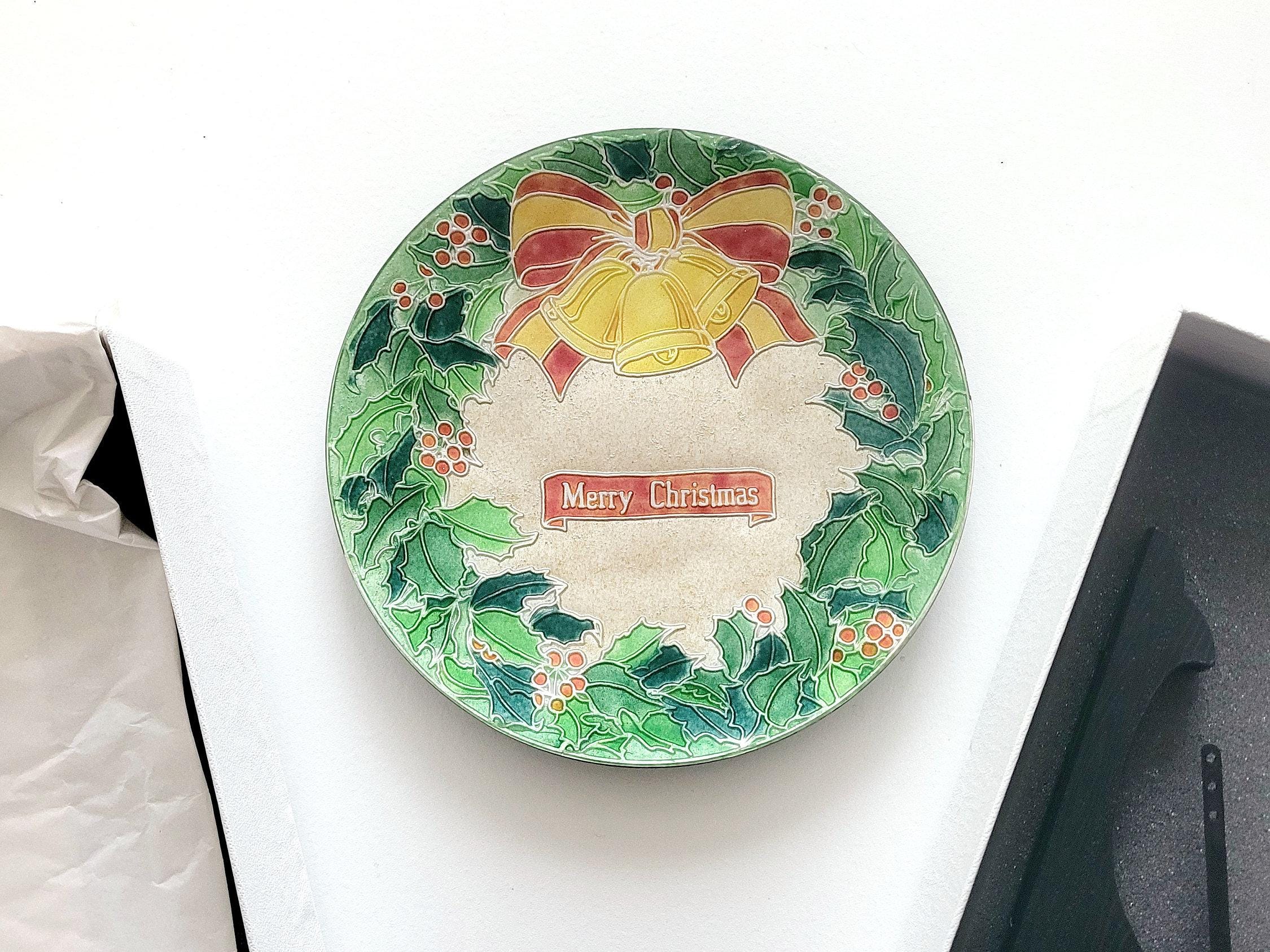 新品未使用安藤七宝店【七宝焼】タマネギモチーフ 陶器絵画