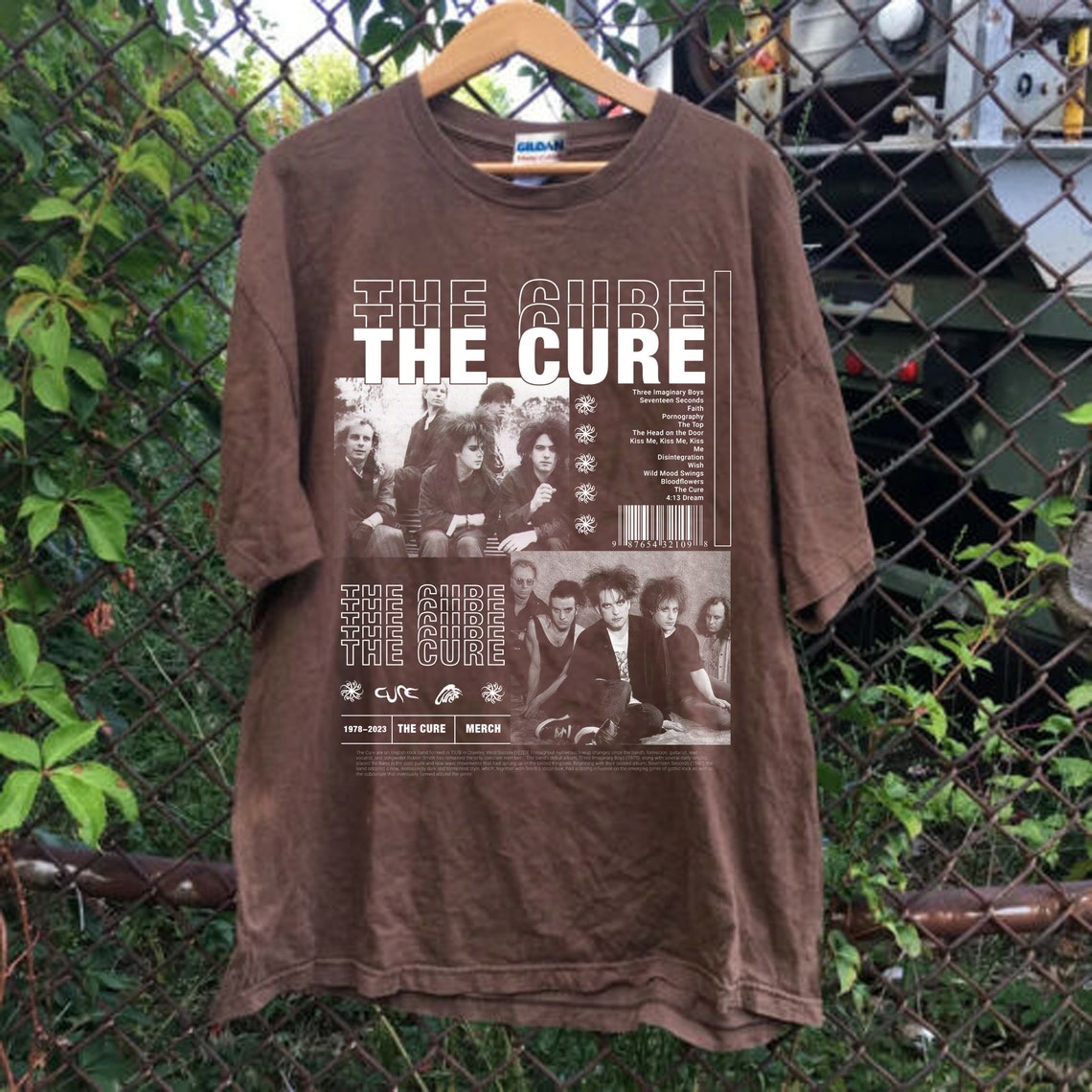 The Cure Album Tshirt, the Cure Lyric , the Cure Band Tshirt, Retro the Cure Fans Gift for Men
