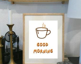 Good Morning Print