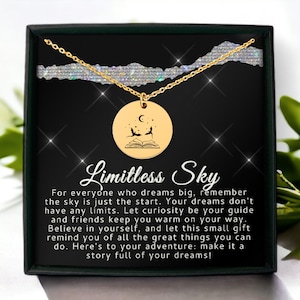 Dragon Personalized Necklace For Her, Encouragement Gift For Daughter Friend, Bookish Gift For Dragon Lover, Smut Reader Gift For Her