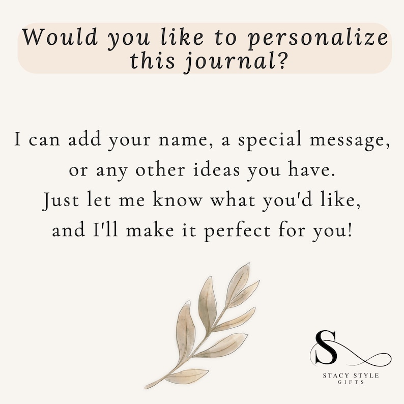 Boss Leaving Gift, New Chapter Journal, Personalized Farewell Gift for Manager, Mentor, or Leader, Going Away Present for Promotion image 7