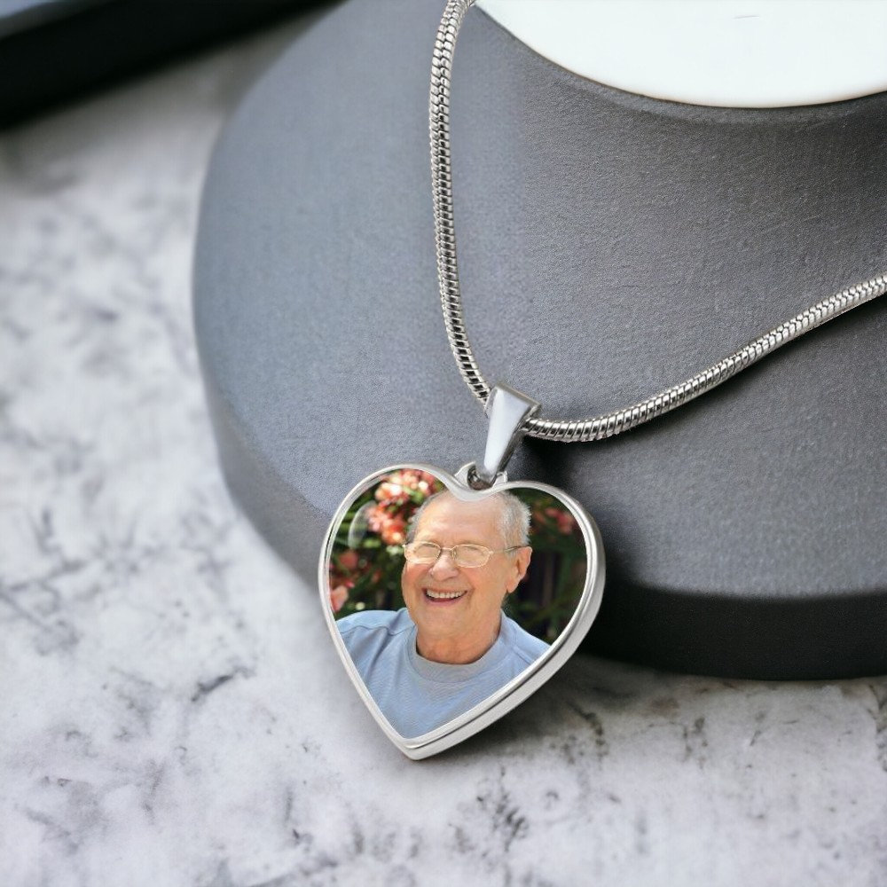 jewelry memorial picture idea