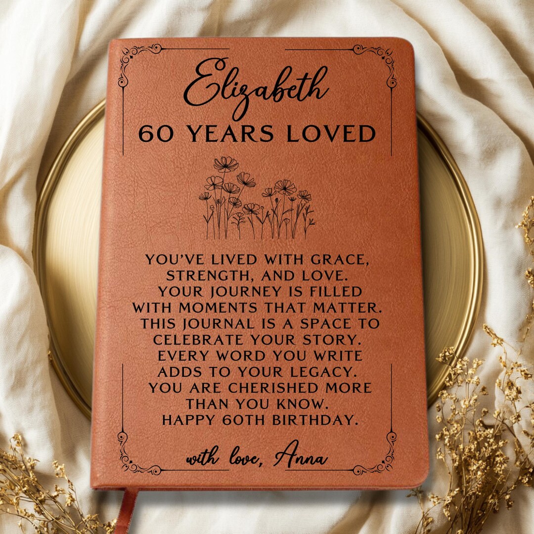 Chapter 60 Journal Chapter 60 Journal for Friend, Personalized Journal for Her, Custom ...