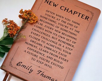 New Beginning Journal - Retirement Gift, Retirement of Coworker, Retirement Gifts for Women Coworker, Nurse Retirement, Corporate Gifts, Bos