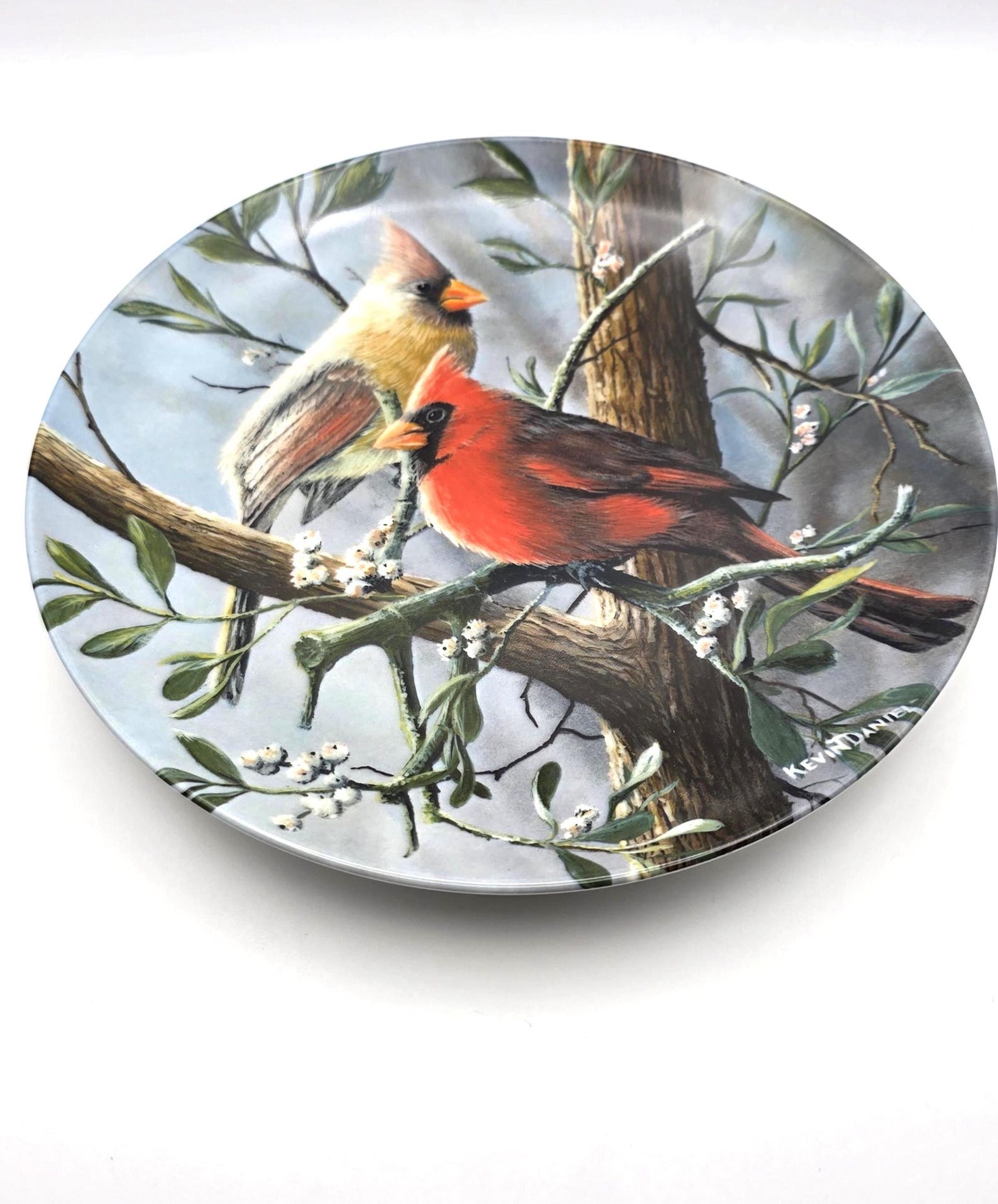 The Cardinal Birds of Your Garden Collection Vintage Collectible Plate ...