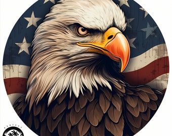 Eagle With American Flag PNG, American Flag Png, Eagle Png, USA Patriotic PNG, Bald Eagle png - Commercial Use, Instant Download - 202429