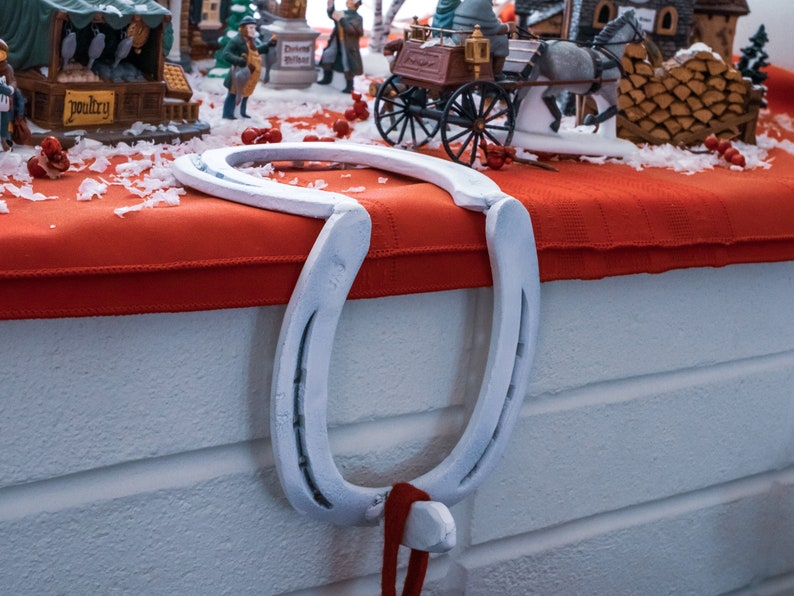 Horseshoe Stocking Holder Etsy