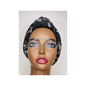 Pre tied turban | cancer head cover| hair loss turban| party turban | religious head cover