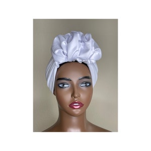 White turban, Pre tied head wear, head cover