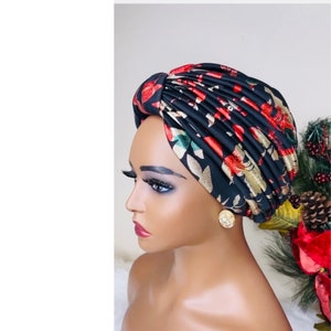 Pre tied  turban | Cancer head cover | hair loss turban | religious head cover| party turban
