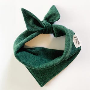 Evergreen Flannel Dog Bandana