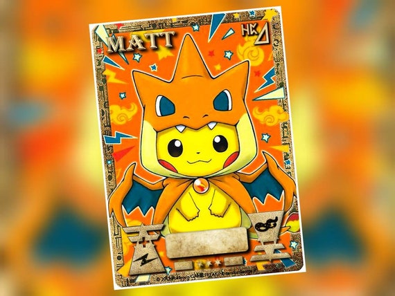 Votre Carte Pokémon customisée brillante sous sleeve et toploader