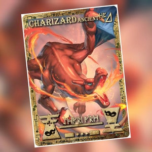 Uralte Glurak Custom Holo Pokemon