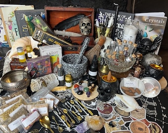 Ultimate Witch Starter Bundle - Complete Witchcraft Kit