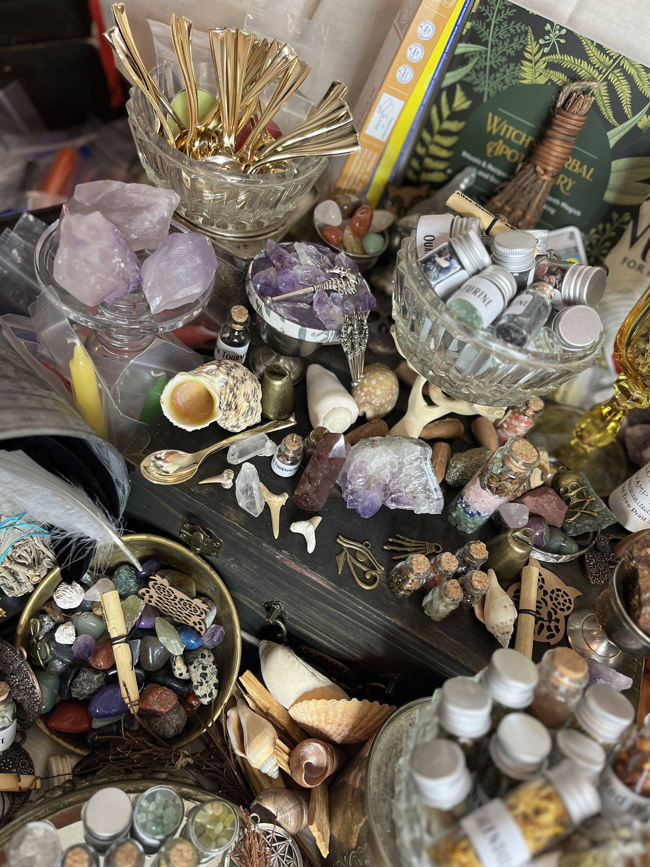 Witch Ritual Set Witchcraft Blind Box - Witchcraft Supplies - Baby Witch Altar Kit ...
