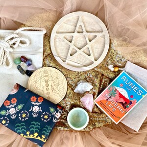 Harness and direct natural energies for various purposes like healing, protection, or personal growth with a beginners spiritual journey kit image 4