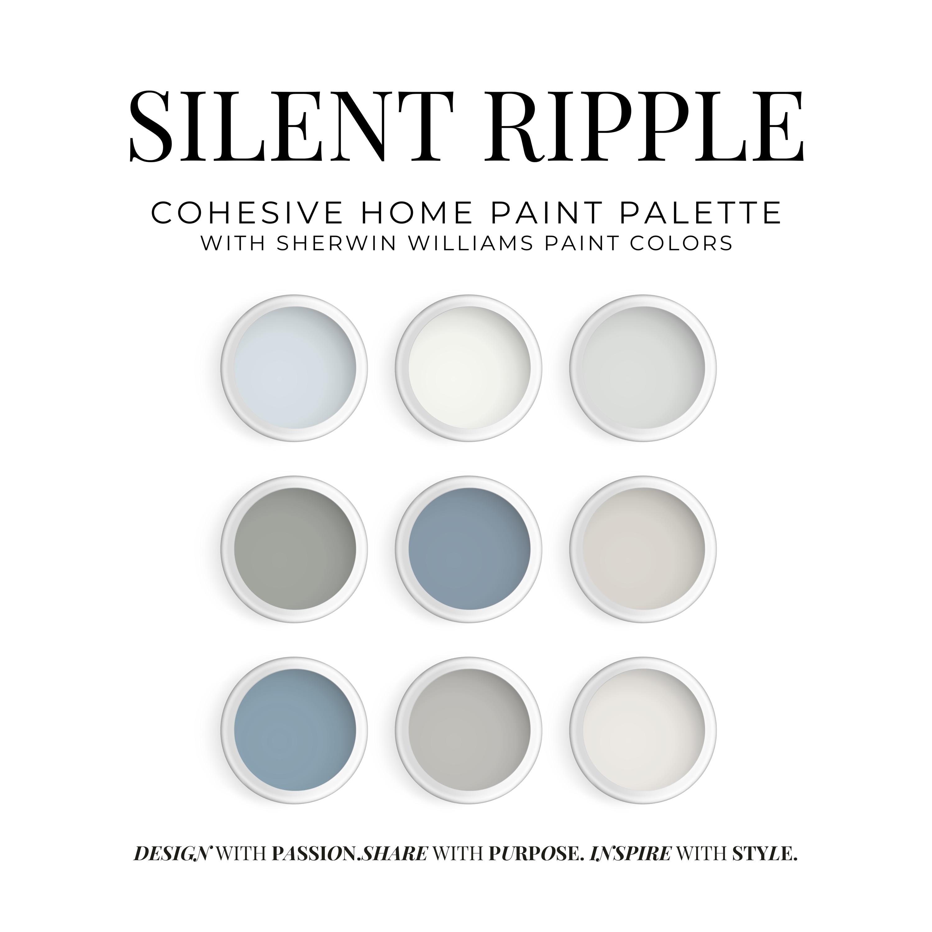 シャーウィン・ウィリアムズ サイレントリップル コースタルペイントパレット（デジタルダウンロード） - Etsy 日本