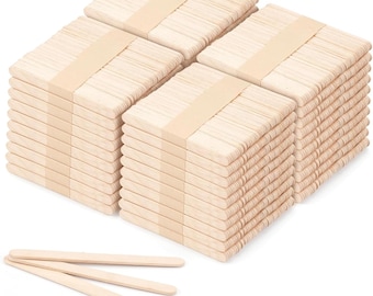2000 palitos de madera para manualidades / palitos de helado naturales para manualidades DIY