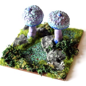 fantasy mushroom forest terrain for tabletop gaming