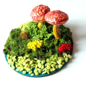 fantasy mushroom forest terrain for tabletop gaming